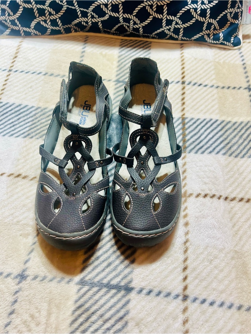 JBU Memory Foam Sandals